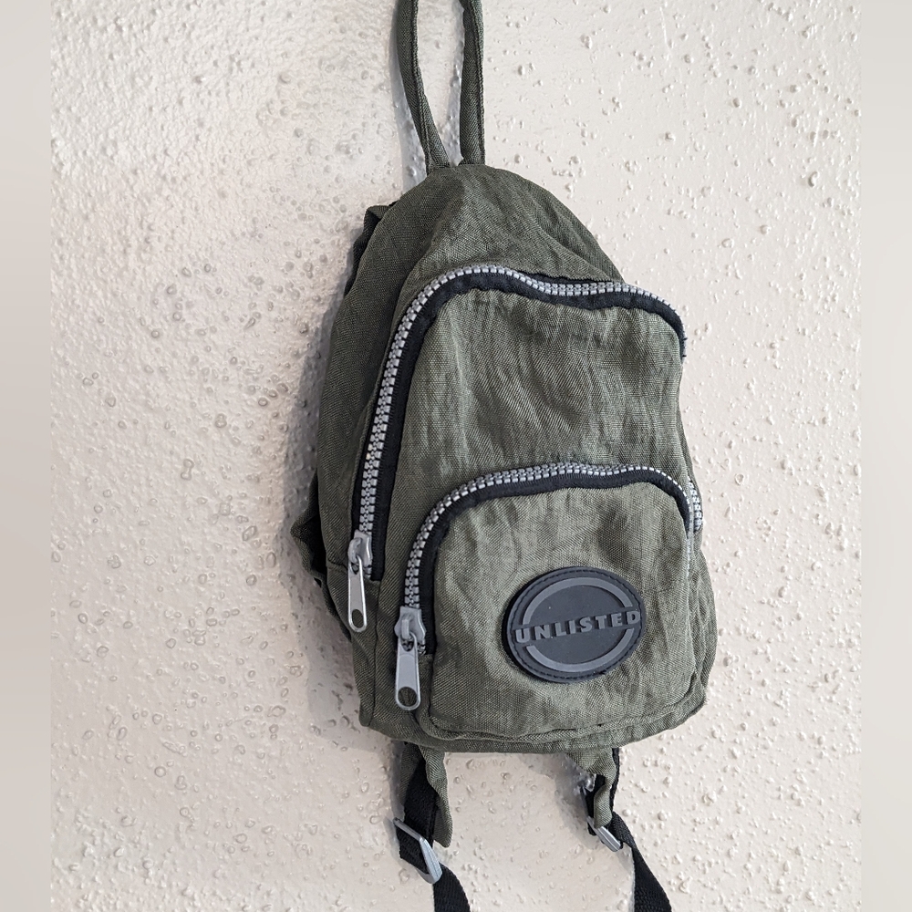 Unlisted Green Miniature Backpack